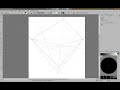 krita setting a 3 point perspective