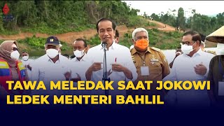 Tawa Meledak Saat Jokowi Ledek Menteri Bahlil: Yang Ngedrum Kurang Keras!