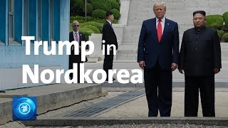 Trump trifft Kim: Erster US-Präsident in Nordkorea