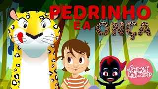 LIVRO ANIMADO - PEDRINHO E A ONÇA - SÍTIO DO PICAPAU AMARELO