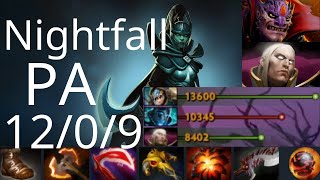 Nightfall epileptick1d Phantom Assassin vs Slark, Invoker, Alchemist - VP vs NAVI g1 DPC dota2