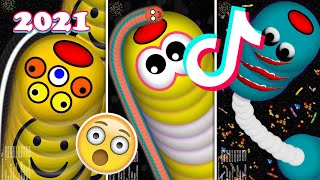 TikTok Cacing WormsZone.io Viral Video Terbaru (Best TikTok Worms Zone io Gameplay Compilation) #17