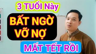 3 Tuổi BẤT NGỜ VỠ NỢ MẤT TẾT/ Cậu Thành Tử Vi (0916.188.251)