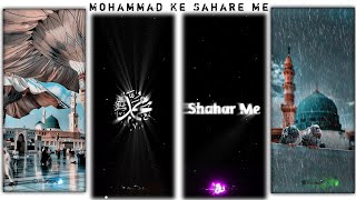 😍 Mohammad Ke Sahare Me | whatsapp status | Qawwali status #shots #qawwali