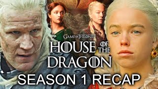 Entire Detailed House Of The Dragon Season 1 Recap - This Prepares You For The N
