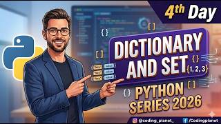 Learn Python Easily 💻 | Day 4 Coding School | Dictionaries & Sets| Methods