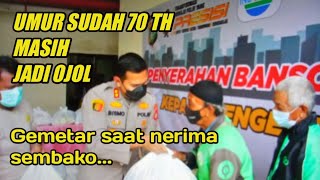 POLRES JAKBAR DAN YPP SCTV - INDOSIAR BAGIKAN SEMBAKO GRATIS KE DRIVER OJOL @serlokchannel8733