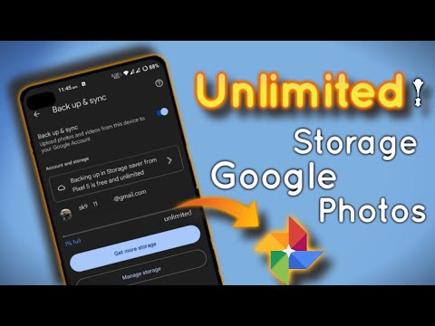 How To Take Unlimited Backup In Google Photos | For All Android Devices ...