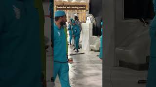 🕋காபாவை சுத்தம் செய்யும் பணி தொழுகைக்கு முன்பு | Kaaba cleaning process #மக்கா #காபா #kaaba #ksalife