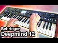 Behringer DEEPMIND 12 - Relaxing ambient chillout music 【SYNTH DEMO】