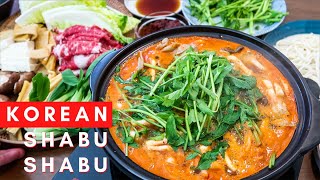 How to: Korean Shabu Shabu | Don't Forget that Rice at the End!