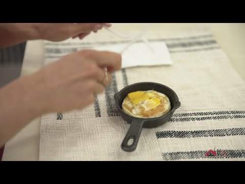 What is small cast iron pan for?