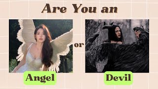 Are You an Angel or Devil? 🪽🖤 Fun Personality Test | Aesthetic Quiz