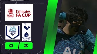 H. Son is Back at his Best | Tottenham beat Preston in the FA Cup