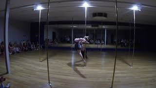 AAPC2020 AUS POLE PERFORMER - JUNIOR ELITE RUNNER UP - SIAN BLUE