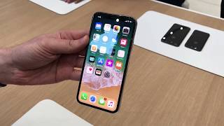 Hands-on look at the iPhone X