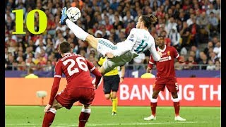 Gareth Bale top 10 goals - Real madrid HD