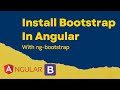 How to Install Angular Bootstrap With ng-Bootstrap?