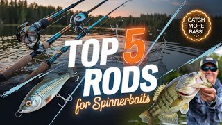 ✅Top 5: Best Rod For SpinnerbaitsIn 2025 🎣 [ Best Amazon Rods Reviews ]