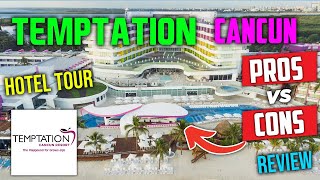 Temptation Cancun Hotel Tour \u0026 Review | Mexico All Inclusive Resorts