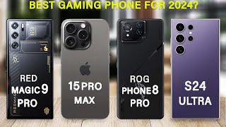 S24 Ultra Vs ROG Phone 8 Pro Vs iPhone 15 Pro Max Vs Red Magic 9 Pro | Best gaming phone 2024?