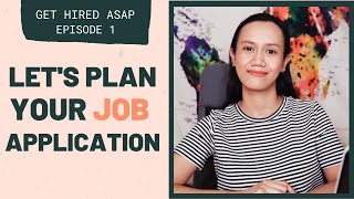 BPO JOB APPLICATION GAME PLAN: Set a goal to get hired!