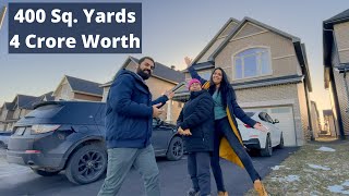 Home Tour of what a middle class Indians can buy in Canada