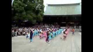 風林火山　奉納演舞　スーパーよさこい原宿元氣祭2013