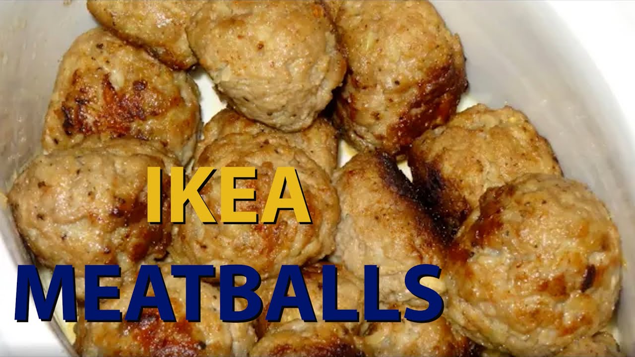 Traditional Swedish 'IKEA' Meatballs - Recipe # 84 - YouTube