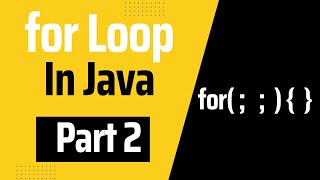 for Loop In Java Part 2 | @PerfectJava