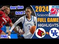 Louisville VS Kentucky [ FULL GAME Highlights ] College Women's Basketball 2024 | Ncaa basketball