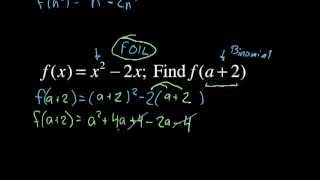 Evaluating Functions (advanced)