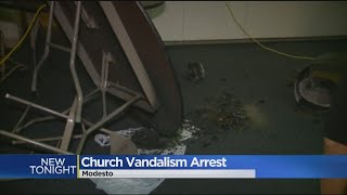 Church Employee Accused Of Vandalism, Setting Building On Fire