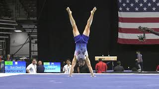 Ryan Swatscheno - Floor Exercise - 2022 U.S. Classic - Men - Session 1