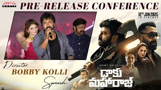 Director Bobby Kolli Speech | Daaku Maharaaj Pre Release Conference | Nandamuri Balakrishna