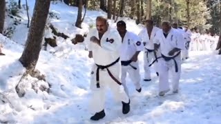 So-Kyokushin Snow Karate Camp MMA  KickBoxing  BOOT CAMP  Raja's martial arts| kyokushin winter camp