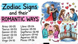 Zodiac Signs and their Romantic Ways