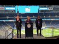 election night press conference at ford field