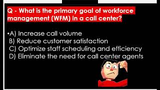 Real Time Management WFM Interview Questions | Shrinkage , AHT , Occupancy | WFM Call Center