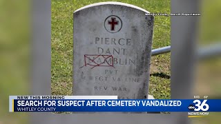 Whitley County Police search for suspects in cemetery vandalism case