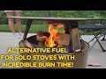 Inexpensive Alternative Fuel for Solo Stoves with Incredible Burn Time!