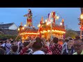 三町内合同踊り　2023.9.10 下宿区側