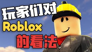 玩家们对Roblox的看法！优缺点！