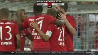 Juan Bernat Goal , Bayern München - Milan 1 0 , Audi Cup 2015 , HD