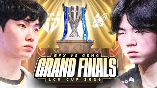 LCK CUP GRAND FINALS 2026 - GENG VS FEARX