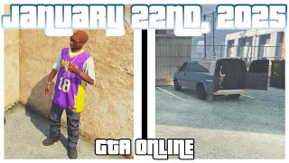 Street Dealer/G Van Locations for January 22nd