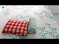 ഇനി വിരി ദിവസങ്ങളോളം നീങ്ങില്ല gouri s home bedsheet and pillow arrangement