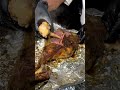 fresh roasted lamb cook by underground oven