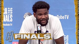 DeAndre Ayton Full Interview - Game 1 Preview | 2021 NBA Finals Media Availability