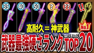 【知らないと大損】武器の耐久値ランキングTOP20！性能を把握すべし！【ゼルダの伝説ティアーズオブザキングダム】